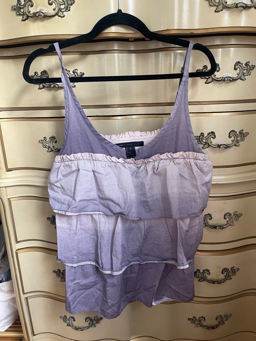 Marc by Marc Jacobs Lavender Tiered Ruffle Camisole